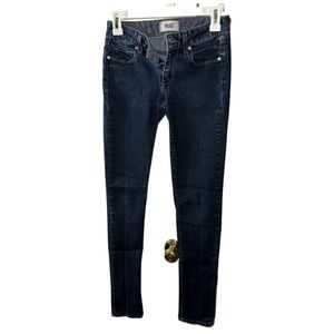 Paige skinny skyline denim - color twilight - size 24